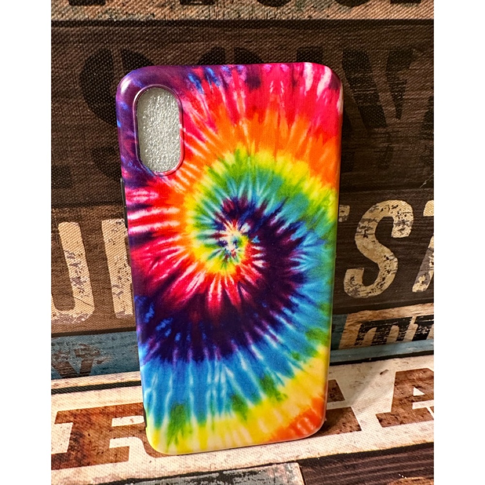 New Tie Dye iPhone X Case Holder